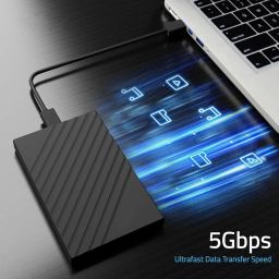 CARE CASE 1TB Portable External Hard Drive USB 3.0, High Speed Data Transfers, Supports Windows, Linux and Mac OS Systems, Compatible with, PlayStations, TV, and Other Devices.(k)(New) image 1
