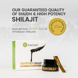 Smartveda Shudh Shilajit for Men | Sun-Dried, Himalayan Sourced Shilajit Resin | Rich in Fulvic Acid & 80+ Micronutrients | Shilajeet for Strength, Energy & Endurance - 20Gm image 1