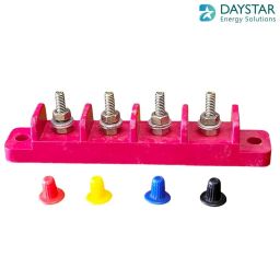 Daystar Solution TPN-100 Standard Connection Plate | 100 AMP | 4 Pole | In DMC RED | Pack Of 1 image 2