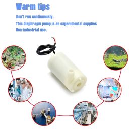 SP Electron DC 3-6V Single Nozzle Submersible Pump Mini Water Pump & 2 Pcs 9V Battery with Connector, Switch & Pipe for Science Experiment Educational Kit image 3