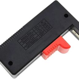 Battery Tester Universal Battery Checker for AA AAA C D 9V 1.5V Button Cell Batteries (Model: BT-168), battery powered, Black image 4