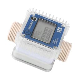 ATORSE® K24 LCD Electronic Turbine Flow Meter Sensor for Diesel,Urea,Kerosene Etc D image 1