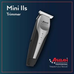 Asbah Professional Mini Iis Trimmer | Cordless Trimmer | Clipper with Guide Comb | One Year Warranty, Lifetime Repair & Services (Multicolor) image 1