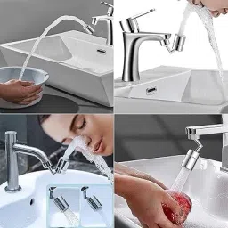 jamunesh trent Modes 4-Layer Mesh Filter Faucet 720 Rotating Extender Aerator Faucet Shank image 3