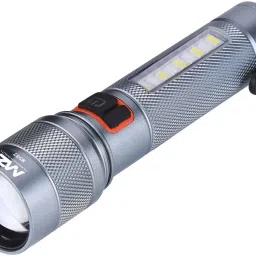 mz M987 CAR EMERGENCY LIGHT 5 Modes with Hammer and Seatbelt cutter Zoomable Torch image 2