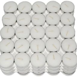 Smokeless Tea Light Candle(Pack of 100 Pcs ) (Paraffin Wax )for Wedding,Festival,Party Candle-image-80