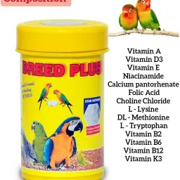 Star Frams Breed Plus for Bird Breeding Advanced Formula Pet Health Supplements-picture-12