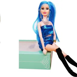 Beautiful Dazzling Doll Combo with Moveable Arms, Legs, Elbow & Knee for Girl|51-image-10