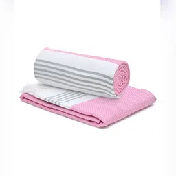 The Better Home Pink 2 Cotton 200 GSM Bath Towel-image-39