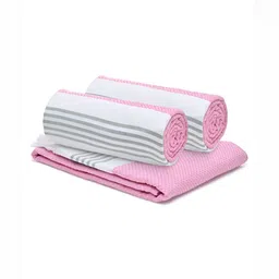 The Better Home Pink 3 Cotton 200 GSM Bath Towel-image-38