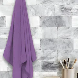 Sassoon Purple Pure Cotton 500 GSM Bath Towel-29