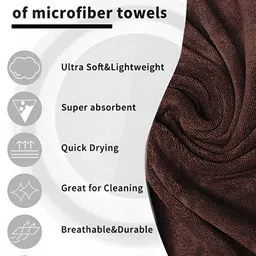 Sassoon Coffee Brown Cotton 450 GSM Bath Towel image 5