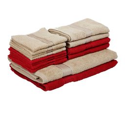 kopa BIANCA Set Of 14 Solid 380 GSM Pure Cotton LORENA Super-Soft Terry Towel Set image 3