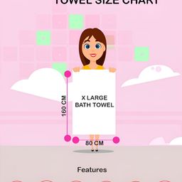 Sassoon Coffee Brown Cotton 450 GSM Bath Towel image 4
