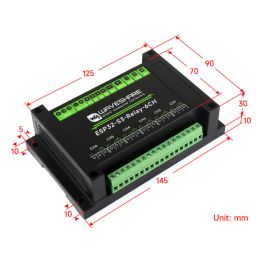 Waveshare 6-Channel ESP32-S3 WiFi Relay Module with Onboard RS485 Pico HAT Interfaces image 5