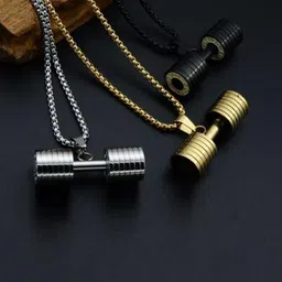 MYKI Go Fit Non-Fading Titanium Gym Fitness Pendant-18