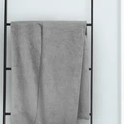 Aura Grey Microfiber 450GSM Ultra Soft & Light Weight Bath Towels-picture-17