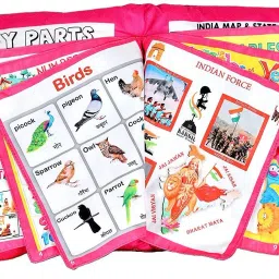 bhvmey 2 Languages to Learn - English and Hindi, Soft Cushion Book image 3