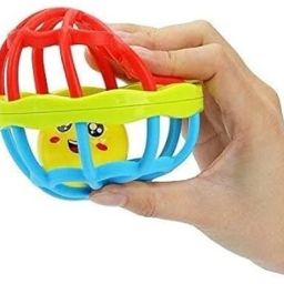 Kid's Soft Plastic Rubber Body Rolling Hand Ball Baby Rattles Toy Rattle-22