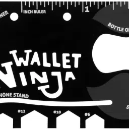 Wallet Ninja Camping & Hiking Multi Tool Kit-32