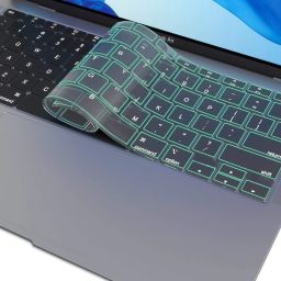 oaky MacBook Air M1 13 inch Release 2020 Model A2179 A2337 Ultra Thin Keyboard Cover MacBook Air 13 inch 2020 M1 [A2179/A2337] 2020 Release Touch ID & Retina Display Keyboard Skin image 3