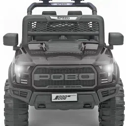 Pobo 12v Battery Operated Jeep for Kids, with Light & Music | Big Jeep Battery Jeep Battery Operated Ride On-image-14