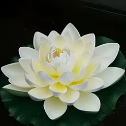 WELL ART GALLERY White Lotus Artificial Flower-image-13