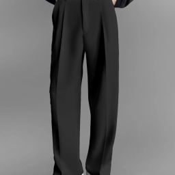 ftx Men Relaxed Black Lycra Blend Trousers-picture-2