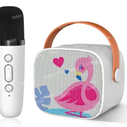 Speaker Karaoke Machines Learning Toy with Voice Recording White-image-78
