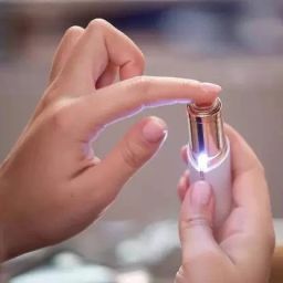ALORNOR gold plated Eyebrow Bikini Razor for Ladies Cordless Epilator-image-40