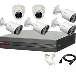 CP PLUS 8 Channal HD DVR 1080p 1Pcs,Outdoor Camera 2.4 MP 4Pcs,Indoor Camera 2.4 MP 2Pcs,HDMI cable 1Pcs,Bnc & Dc connectors,combo set Security Camera-image-61