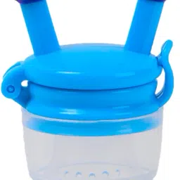 urban cube BABY SPOON FEEDER WITH FRUIT TEETHER & NIBBLER Teether image 3