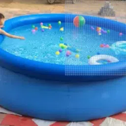 Intex 28111ST 8ft x 30in Easy Set Inflatable Kid Swimming Pool with Free Pump Inflatable Swimming Pool-16