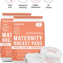 Super Soft, Ultra Thin & Special 3D Shape Disposable Maternity Nursing Breast Pad-image-45