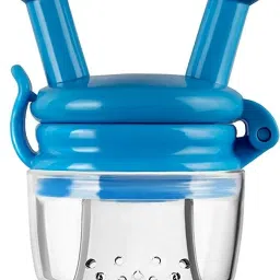Baby Food and Fruit Nibbler for 3-12 months baby - BPA Free - Pack of 1- Silicon-22