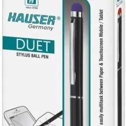 Duet Stylus Metal Body Ball Pen | 2-in-1 Twist Soft Touch Pen | Touchscreens Ball Pen-20