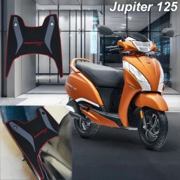 Foot Mat Compatible for Jupiter Two Wheeler Mat TVS Jupiter Two Wheeler Mat-image-74