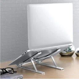 RJECOM RJECOM29 Steel Floor and Desk Stand Rotatable Laptop Stand with Adjustable Height Compatible with 26 - 35 cm Laptops-image-97