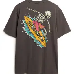 Outdoor Narrative Loose Fit Crew-Neck T-Shirt-image-45