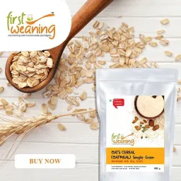 first weaning Makhana and Oats Combo pack, porridge mix enriched with dry fruits, 100g each Cereal image 3