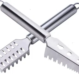 Pinopa Kitchen Gadget Cleaning Fish Skin Scraper Stainless Steel Knife-32