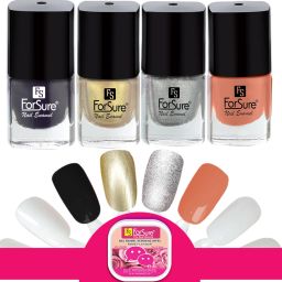 Trendy Premium Quick Dry Gel Nail Polish Nail Art Combo Pack (5ml Each)-43