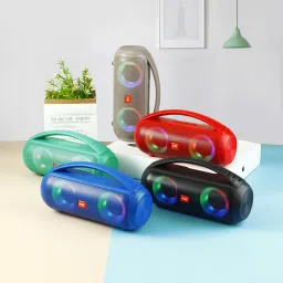 MZ S652 (PORTABLE BLUETOOTH SPEAKER) Dynamic Thunder Sound with 2200mAh Battery RGB 10 W Bluetooth Speaker image 4