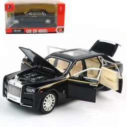 1/32 Scale Rolls-Royce Phantom Die-cast Model Toy Car Sound Light Metal-20