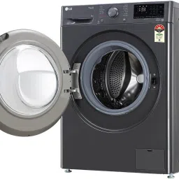 lg 8 kg AI Direct Drive Technology Fully Automatic Front Load Black image 3