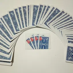 Blue Bicycle Marked Playing Cheating Cards Magic-25