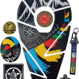 Tank Pad Protector Sticker 3D Emboss Classic 350, Standard, Electra Waterproof Bike Tank Pad-image-62