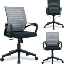 Oaker Ergonomic Chair with 3 Years Warranty, Home Desk Office Chair Fabric Office Arm Chair-picture-23