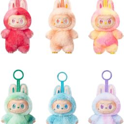 Labubu Plush Keychain, Multipurpose Decorative Soft Toy - 17 cm-image-80