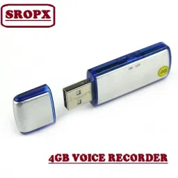 SROPX USB Pen Drive Voice Recorder Clear Audio Recording Hidden USB 4 GB Voice Recorder-image-20